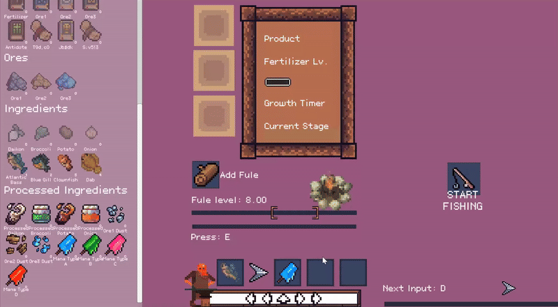 2D Pixel-Style Simulation